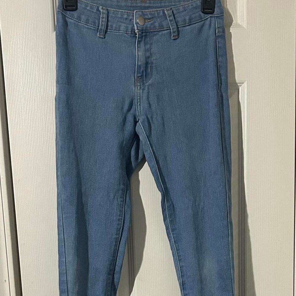 Shein sxy light wash high